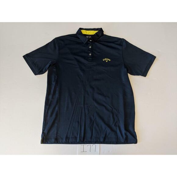 Callaway Opti-Dri Polo Shirt Size Large Blue -0422i77 - Picture 1 of 3